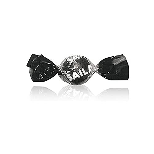 Saila - Confetti Alla Italiana, Confettini Teneri, Senza Glutine, Incartati Singolarmente, Liquirizia, 1 Kg