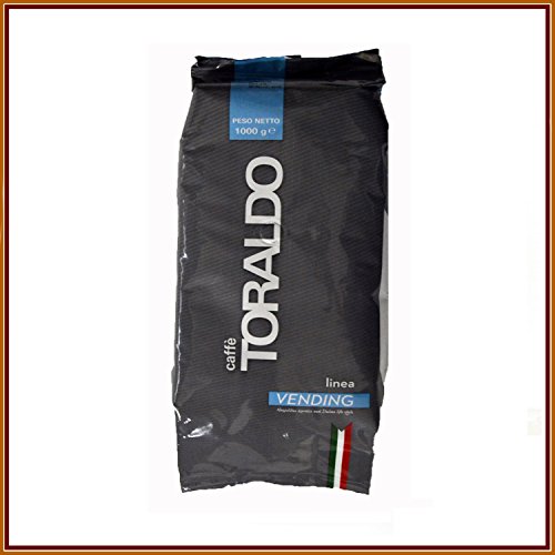 Caffè Toraldo | Caffe In Grani | Caffè In Chicchi Selezionati | Tostato E Torrefatto In Italia | Eccellenza Del Caffè Napoletano | (1 Kg, Miscela Blu)