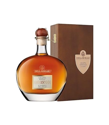 Dellavalle - Grappa Riserva Affinata In Botti Da Rum Demerara 2005 0,70 Lt. + Cassa Legno