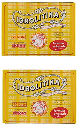Ristora “Idrolitina” Preparato Per Acqua Da Tavola, 200 G, Confezione Da 2 Pezzi
