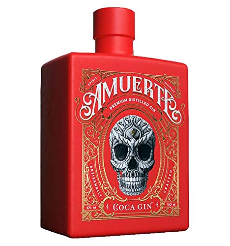Amuerte Red Coca Gin Amuerte Cola Leaf Gin, Gusto Esclusivo Al Pineberry Edizione Limitata, 700 Ml 43%