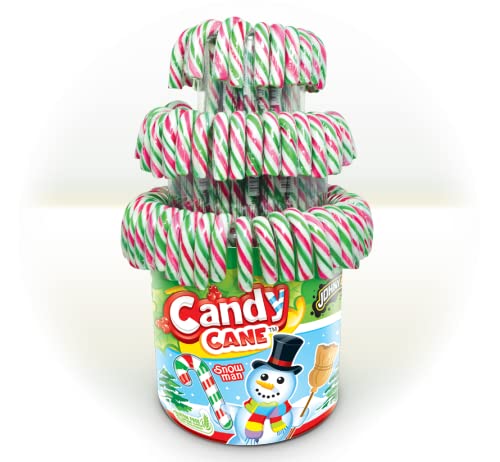 Bastoncino Di Zucchero - Bastoncini Di Zucchero Di Natale - Vaso Da 100 Unità - Lecca-Lecca (Bianco/Rosso/Verde)
