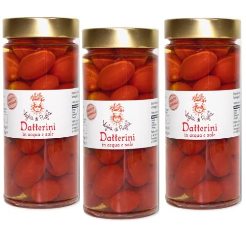 Voglia Di Puglia Datterini Rossi Naturali Senza Coloranti 3 Pezzi 330 G