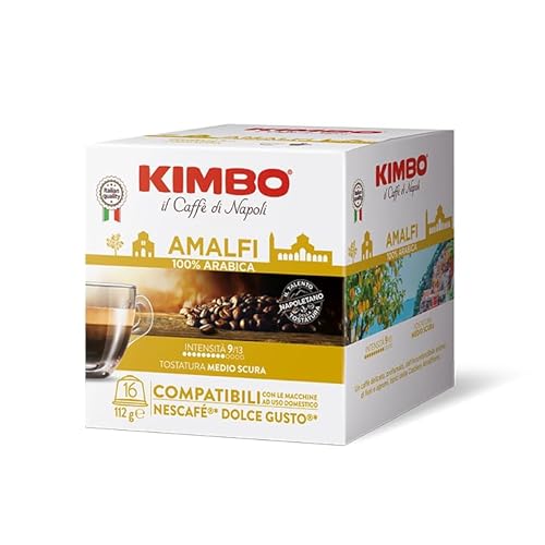 96 Capsule Kimbo Miscela Amalfi (Ex Armonia) Compatibile Con Nescafè Dolce Gusto