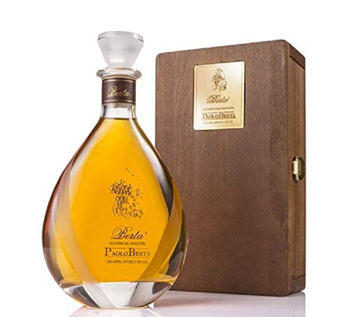 Berta -"Linea Riserve" Grappa Riserva Del Fondatore"Paolo Berta" 0,70 Lt. Con Cofanetto Legno