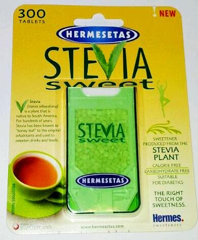 Stevia Sweet. Dispenser Tascabile Da 300 Compresse, Zero, Calorie, Stevia Vegetale, Dolciumi Naturali, Adatto Per Diabetici