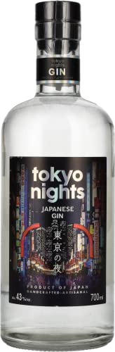 Tokyo Nights Japanese Gin 43% Vol. 0,7L