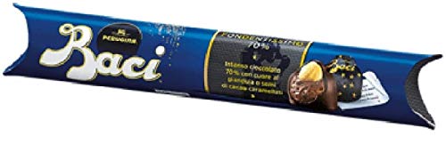 Tubo Baci Al Cioccolato Fondentissimo 70% Perugina