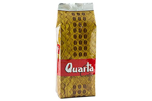 Quarta Caffe' Stuoia In Grani Miscela Caffe' Dal Piacere Rotondo E Deciso 1Kg.- Fine Blend Of Coffee Processed In Salento, Puglia. Italy Feine Kaffeem