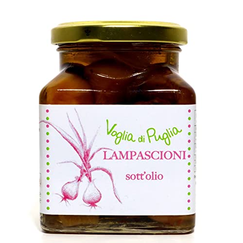 Voglia Di Puglia Lampascioni Sottolio In Extravergine 3 Pezzi 270 G