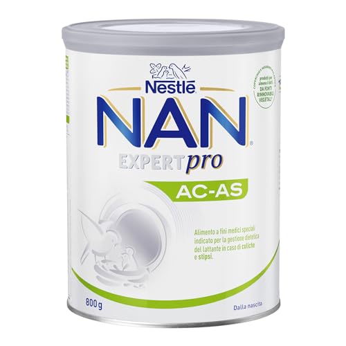 Nestlé Nan Expert Pro Ac-As Alimento A Fini Medici In Polvere, Latta, 800G