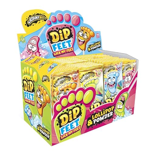 Dip Feet Lick My Feet Lollipop&Powder X48 Pcs