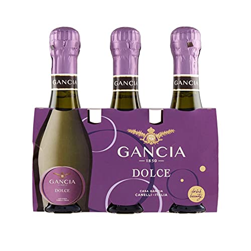 3 Bottiglie Di Prosecco Gancia Prosecco Dolce 200 Ml Casa Gancia Canelli Italia