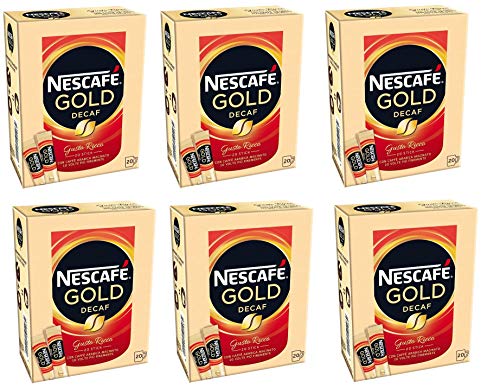 Pz 120 Caffe' Solubile Decaffeinato Monoporzione Nescafe Liofilizzato Bustina