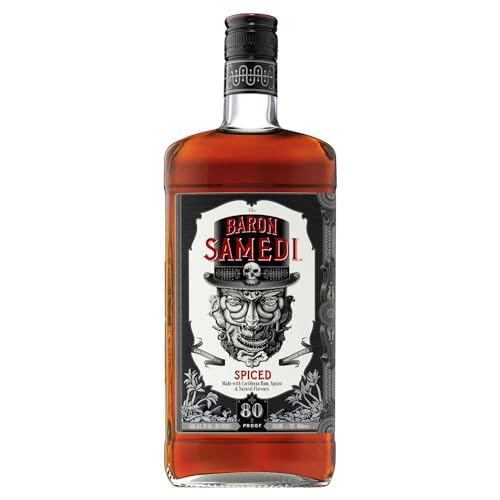 Baron Samedi - Spiced Rum, 70 Cl, Rum Haitiano Di Alta Qualità, 40% Vol