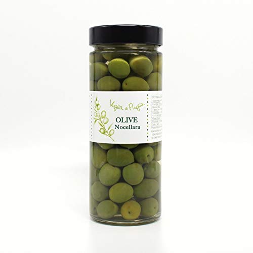 Voglia Di Puglia Olive Nocellara Verdi Italiane Da Tavola 330G