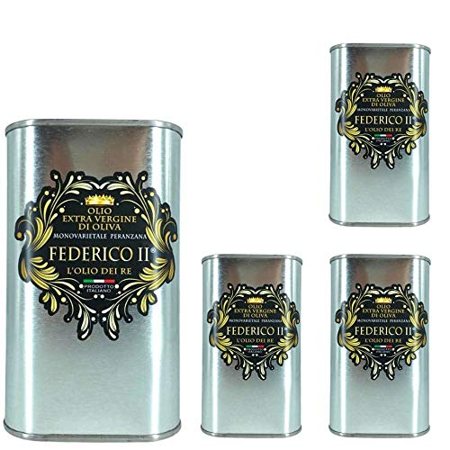 Voglia Di Puglia Olio Extravergine D’Oliva Evo Pugliese Monovarietale Peranzana 4 Latte 250 Ml