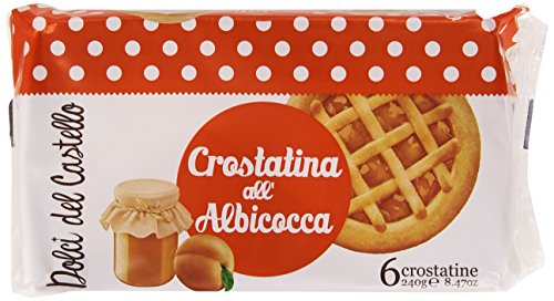 Dolci Del Castello - Crostatina, Alla Confettura Di Albicocca - 240 G