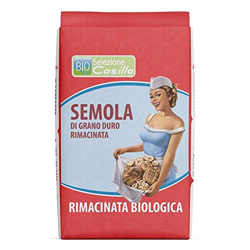 Semola Rimacinata Di Grano Duro Biologica 1Kg - Selezione Casillo