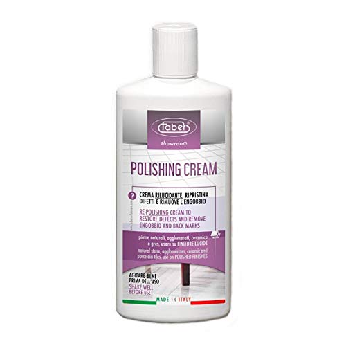 Faber - Crema Lucidante Per Pietra E Piastrelle In Ceramica, 250 Ml