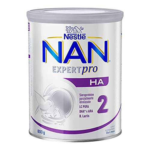 Nestlé Nan Ha 2 Latte Di Proseguimento In Polvere Dalla Nascita, Latta 800 G