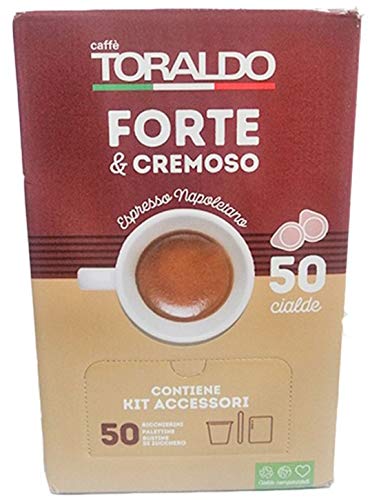 Toraldo Ese Miscela Forte E Cremoso Kit Accessori, Confezione Da 50