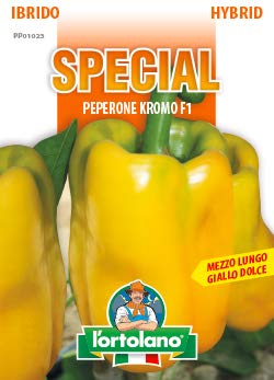 Sementi Special Di Qualità Ibride E Selezioni Speciali Per L'Orto Hobbystico In Bustina Termosaldata (Peperone Kromo)