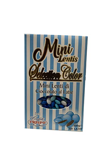 Mini Lentis- Selection Color- Celeste - 500 Gr (Sfumature Del Celeste)