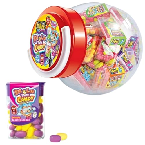 Caramelle Dure A Confetto Johnybee Gusti Assortiti Barattolo Da 70 Pezzi