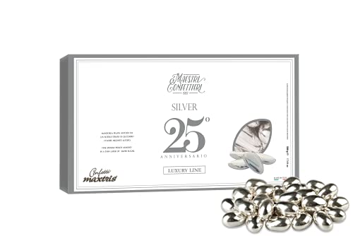 Confetti Maxtris Argento Gr.500, Mandorla