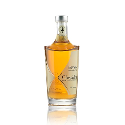 Grappa "Clessidra" Stravecchia 10 Anni In Botte Rovere Cl 70