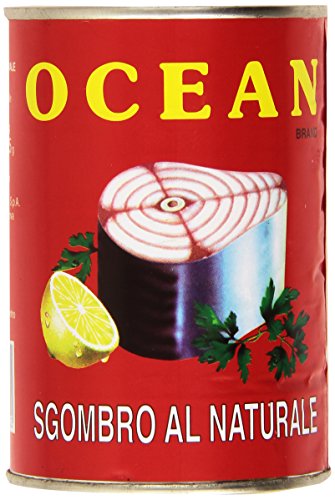 Ocean Sgombro Mackerel Al Naturale 400Gr