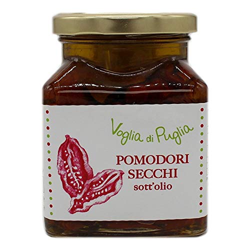 Voglia Di Puglia Pomodori Secchi Sottolio In Olio Extravergine D'Oliva 270G 3 Vasi
