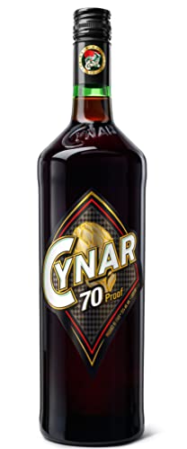 Cynar - 70 Proof, 1 L, Liquore Amaro A Base Di Carciofo Ed Erbe, 35% Vol