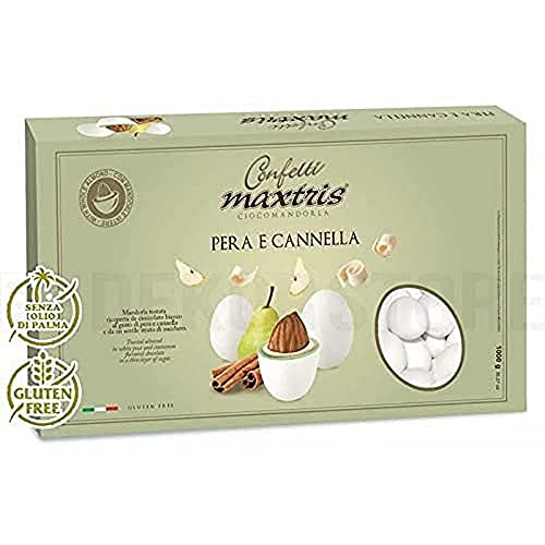 Confetti Maxtris Confetti Italiani Di Mandorla, Pera E Cannella, 1 Kg.