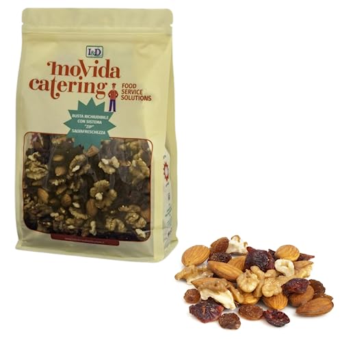 Misto Breakfast Classico Frutta Secca Movida Catering Busta Zip Da 1000 G