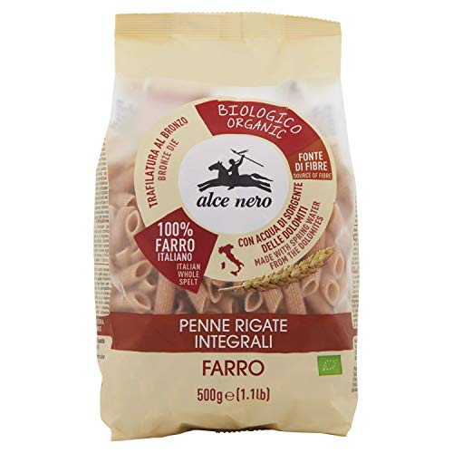 Penne Rigate 100% Farro Italiano Integrale Alce Nero