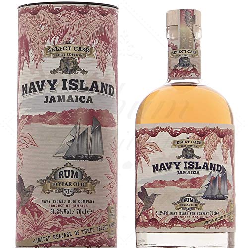 Navy Island Jamaica 10 Years Old Select Cask Rum First Edition 51,2% Vol. 0,7L In Giftbox