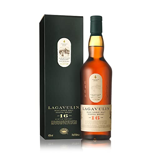 Lagavulin 16 Anni Scotch Single Malt Whisky Con Astuccio - 700 Ml