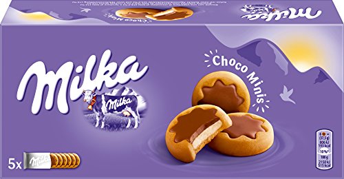 Biscotti Milka Choco Minis 185 Grammi Cioccolato Latte Snack Merenda Biscotto