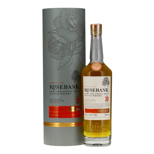 Rosebank 30 Years Old Lowland Single Malt Release I 2020 48,6% Vol. 0,7L In Giftbox