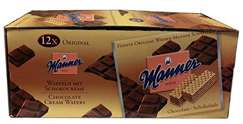 Espositore Banco Manner Wafer Cioccolato Pocket 12Pz X 75G