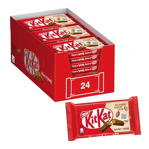 Kitkat Original Wafer Ricoperto Di Cioccolato Al Latte, 24 Snack Da 41.5 G (996 G)