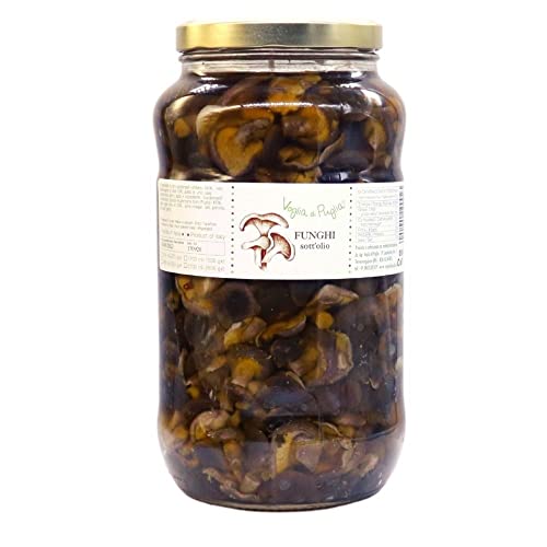 Voglia Di Puglia Funghi Sottolio In Olio Extravergine D'Oliva 2800Gr
