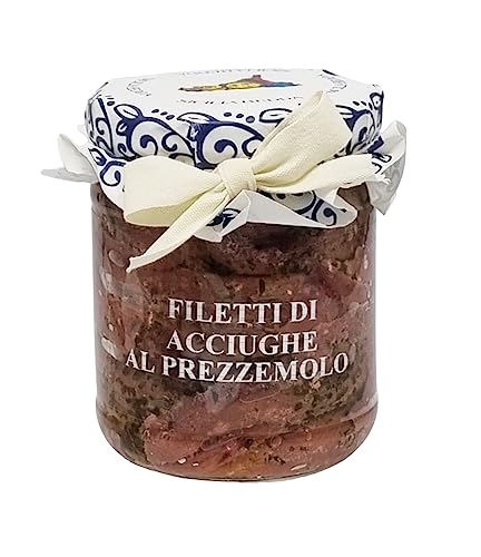 Sicilia Bedda - Filetti Di Acciughe In Olio D'Oliva Al Prezzemolo Gr. 200