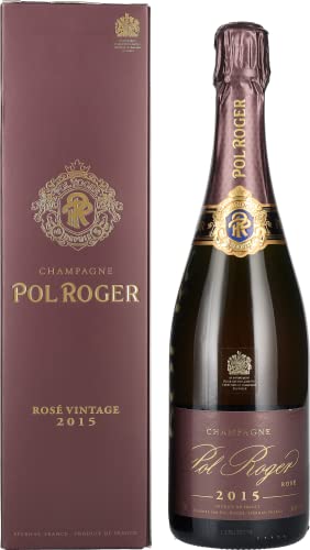 Pol Roger Champagne Rosé Vintage 2015 12,5% Vol. 0,75L In Giftbox
