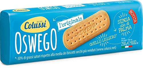Biscotti Oswego Colussi 500 Gr Senza Olio Di Palma E 30% In Meno Di Grassi