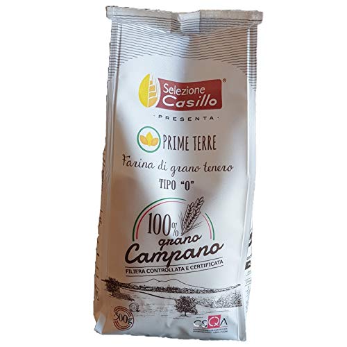 Farina Prime Terre Tipo '0' 100% Campano 500G - Selezione Casillo
