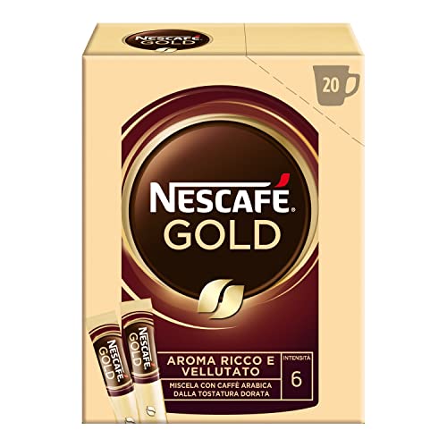 Nescafé Gold Caffè Solubile, 20 Bustine 34G
