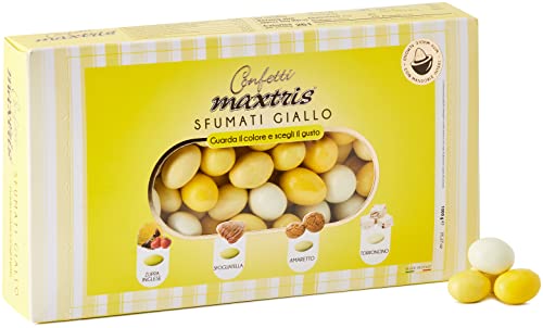 Confetti Maxtris, Sfumato Giallo, Assortito, 1000 Grammo